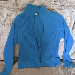 Brand New Never Worn Blue Fuzzy Jacket